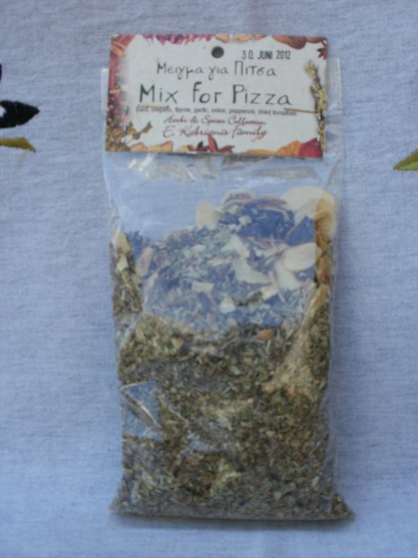 Mixed spices pizza