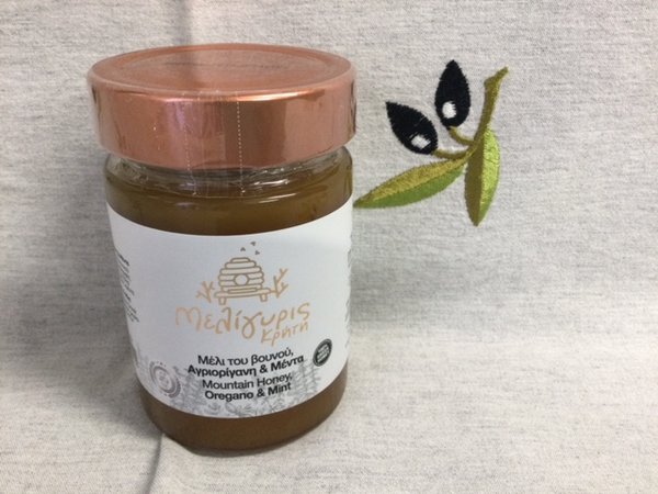 Kretischer Honig Meligyris Oregano-Minze 400 gr AKTION